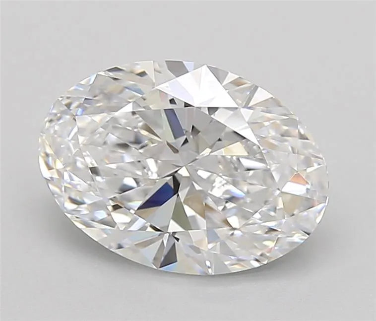 2.57ct Oval Lab Grown Diamond (Colour D, Clarity FL, Cut EX, IGI Certified)
