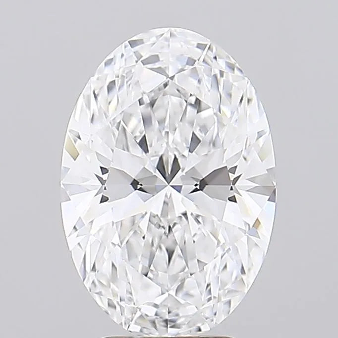 2.57ct Oval Lab Grown Diamond (Colour D, Clarity FL, IGI Certified)