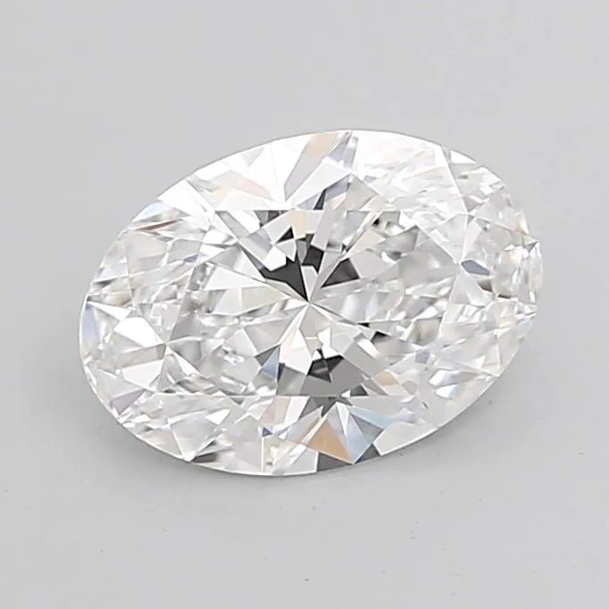 2.57ct Oval Lab Grown Diamond (Colour D, Clarity VVS1, Cut EX, IGI Certified)