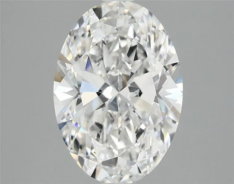 2.57ct Oval Lab Grown Diamond (Colour E, Clarity VVS2, IGI Certified)