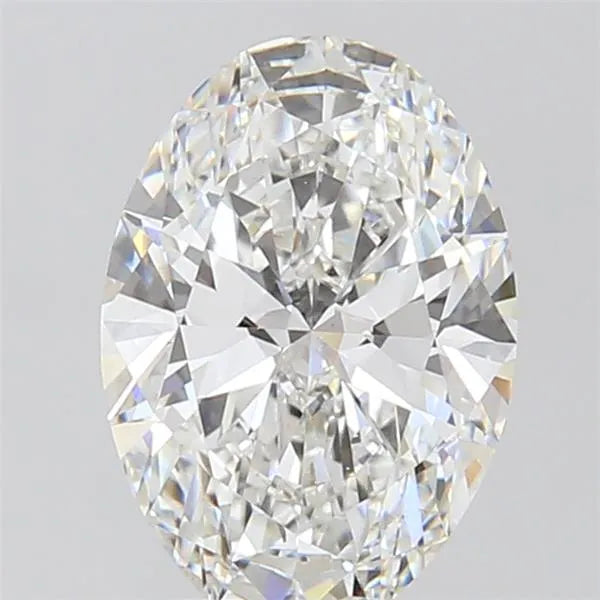 2.57ct Oval Lab Grown Diamond (Colour E, Clarity VVS2, IGI Certified)