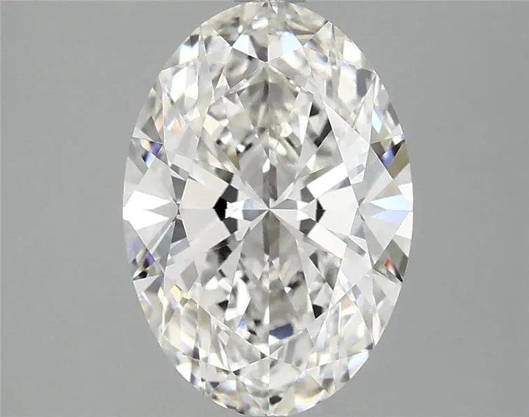 2.57ct Oval Lab Grown Diamond (Colour F, Clarity VVS2, IGI Certified)