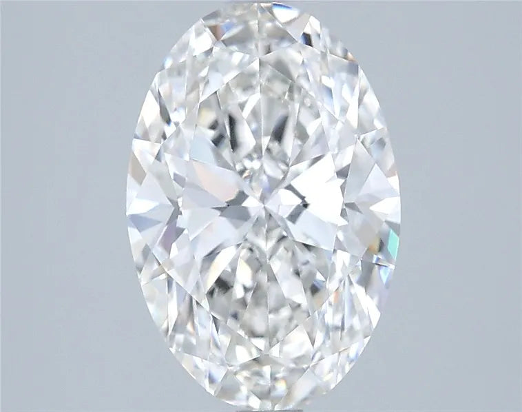 2.57ct Oval Lab Grown Diamond (Colour F, Clarity VVS2, IGI Certified)