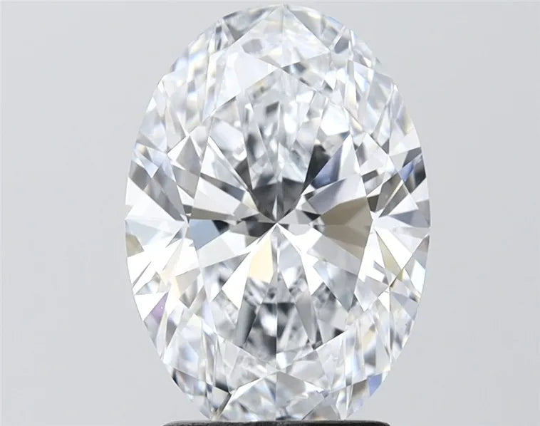 2.57ct Oval Lab Grown Diamond (Colour G, Clarity VVS2, IGI Certified)