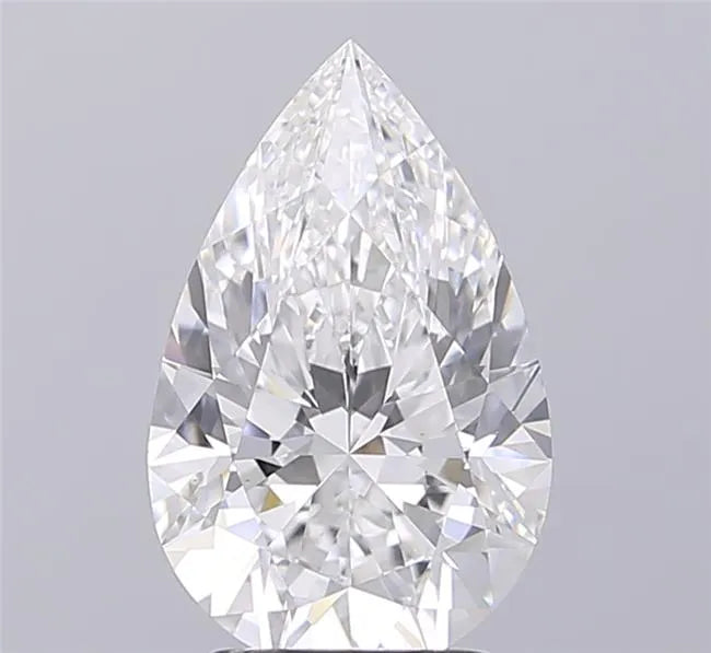 2.57ct Pear Lab Grown Diamond (Colour E, Clarity VS1, IGI Certified)