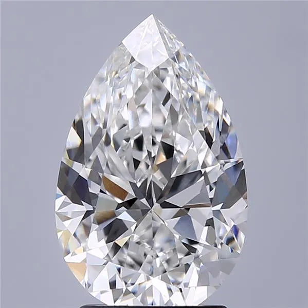 2.57ct Pear Lab Grown Diamond (Colour E, Clarity VVS1, IGI Certified)