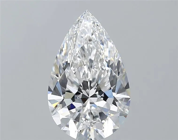 2.57ct Pear Lab Grown Diamond (Colour E, Clarity VVS2, IGI Certified)