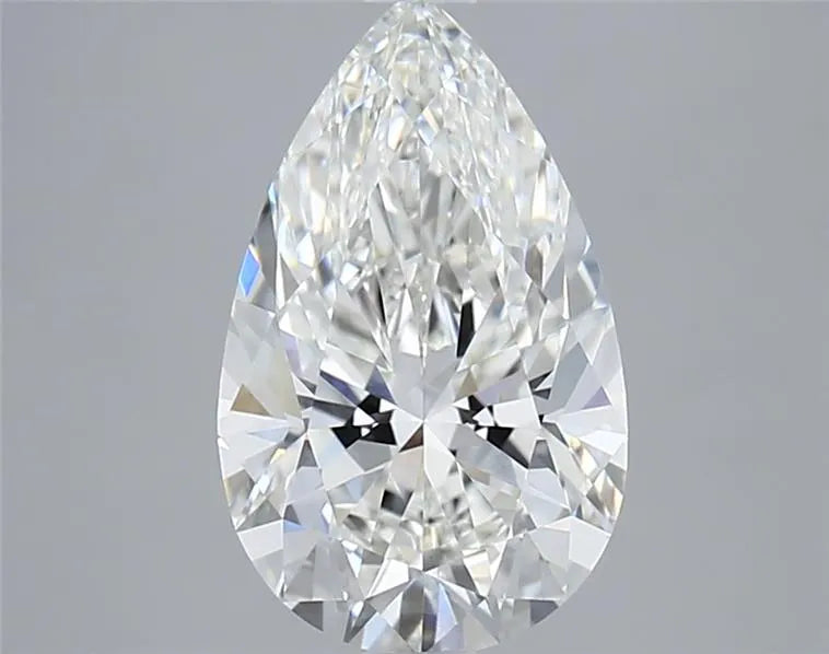 2.57ct Pear Lab Grown Diamond (Colour H, Clarity VVS2, IGI Certified)