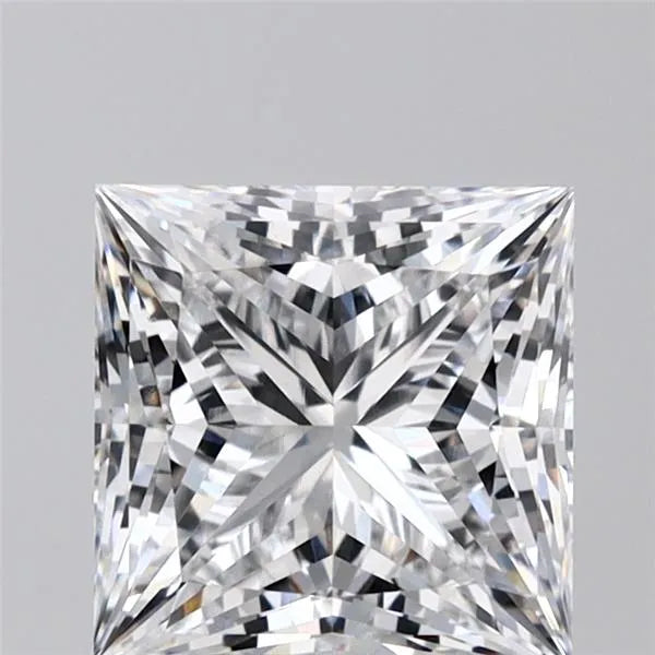 2.57ct Princess Lab Grown Diamond (Colour D, Clarity VS1, IGI Certified)