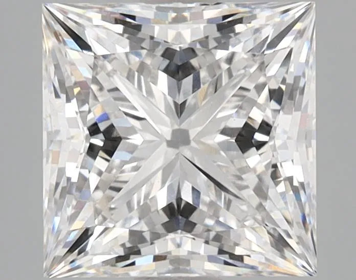 2.57ct Princess Lab Grown Diamond (Colour D, Clarity VS1, IGI Certified)