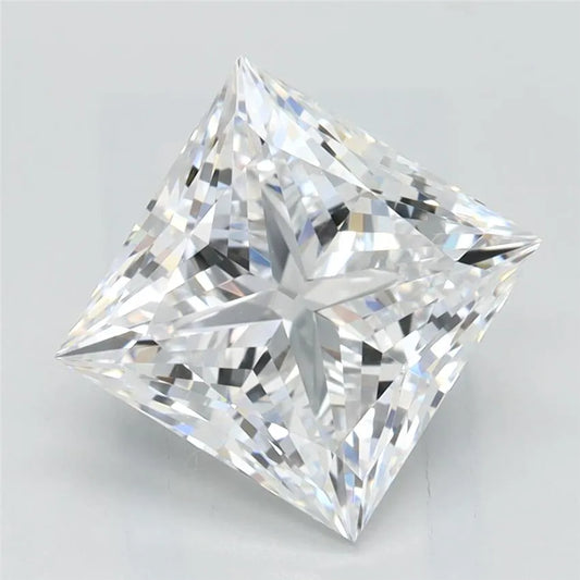 2.57ct Princess Lab Grown Diamond (Colour D, Clarity VVS1, GIA Certified)