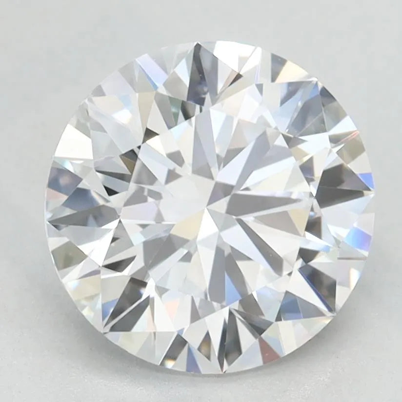 2.57ct Round Lab Grown Diamond (Colour D, Clarity IF, Cut ID, IGI Certified)
