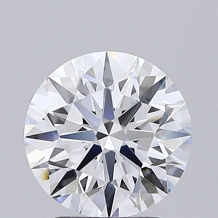 2.57ct Round Lab Grown Diamond (Colour D, Clarity IF, Cut ID, IGI Certified)