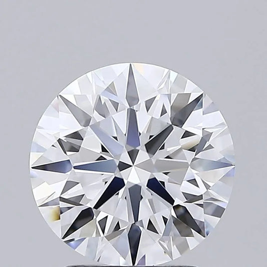 2.57ct Round Lab Grown Diamond (Colour D, Clarity IF, Cut ID, IGI Certified)