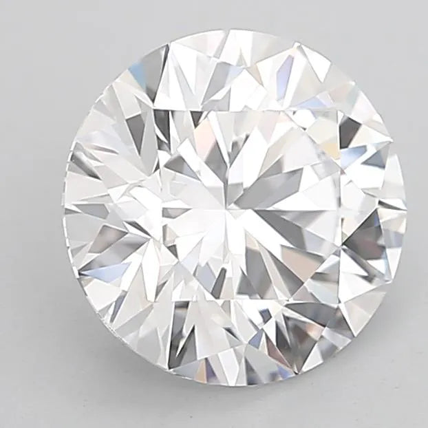 2.57ct Round Lab Grown Diamond (Colour D, Clarity VVS1, Cut ID, IGI Certified)