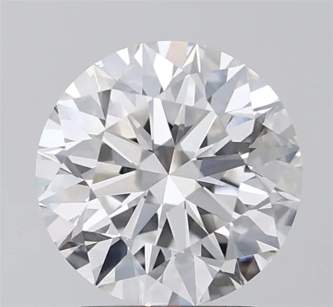 2.57ct Round Lab Grown Diamond (Colour F, Clarity VVS2, Cut ID, IGI Certified)