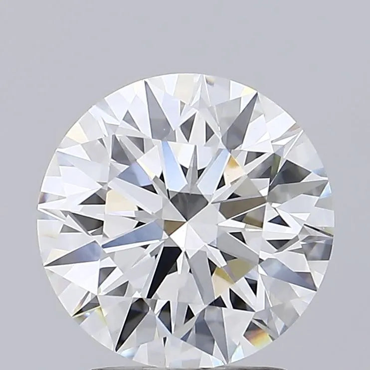 2.57ct Round Lab Grown Diamond (Colour F, Clarity VVS2, Cut ID, IGI Certified)