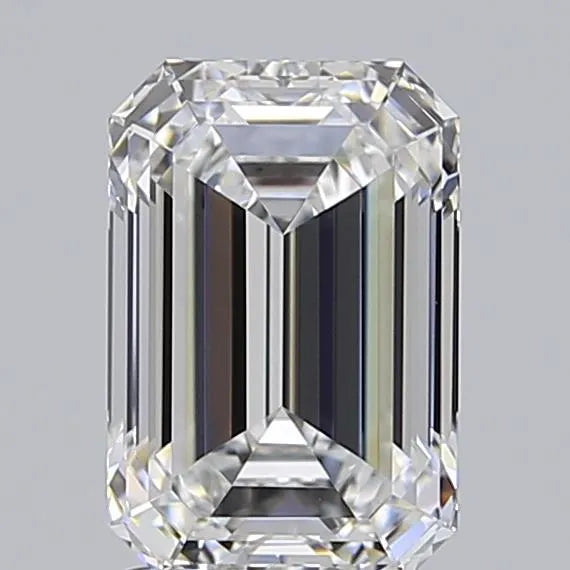 2.58ct Emerald Lab Grown Diamond (Colour D, Clarity VVS1, IGI Certified)