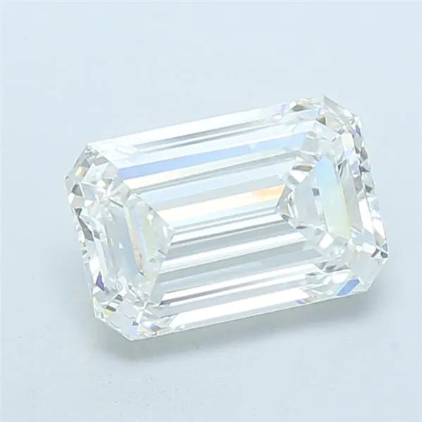 2.58ct Emerald Lab Grown Diamond (Colour E, Clarity VVS2, IGI Certified)