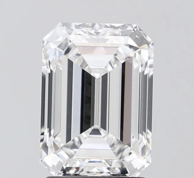 2.58ct Emerald Lab Grown Diamond (Colour E, Clarity VVS2, IGI Certified)