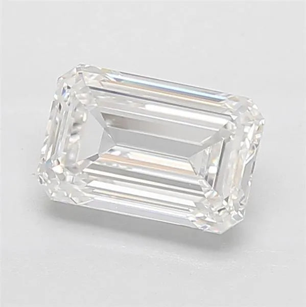 2.58ct Emerald Lab Grown Diamond (Colour F, Clarity IF, IGI Certified)