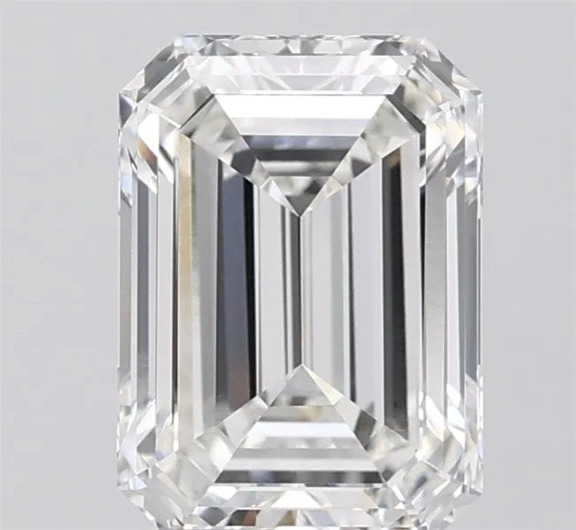 2.58ct Emerald Lab Grown Diamond (Colour F, Clarity VVS2, IGI Certified)