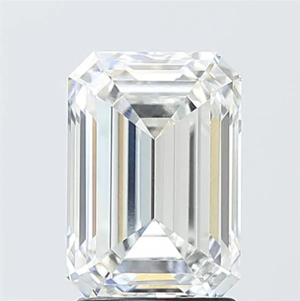 2.58ct Emerald Lab Grown Diamond (Colour F, Clarity VVS2, IGI Certified)