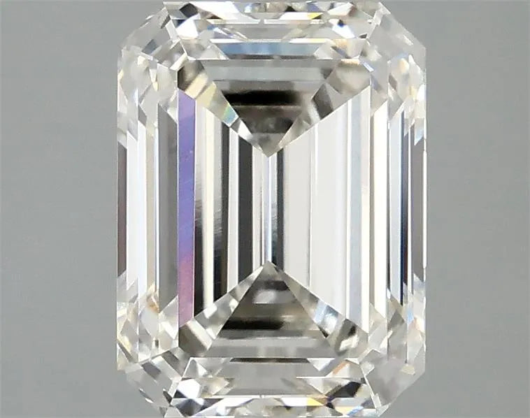 2.58ct Emerald Lab Grown Diamond (Colour G, Clarity VVS2, IGI Certified)