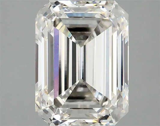 2.58ct Emerald Lab Grown Diamond (Colour G, Clarity VVS2, IGI Certified)