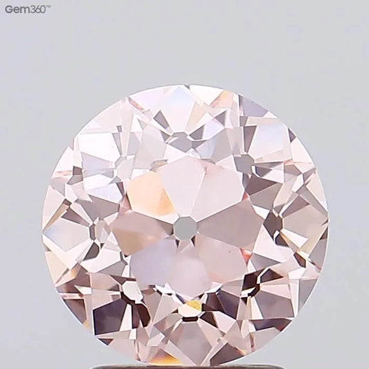2.58ct European cut Lab Grown Diamond (Colour Fancy Pink, Clarity VVS2, IGI Certified)