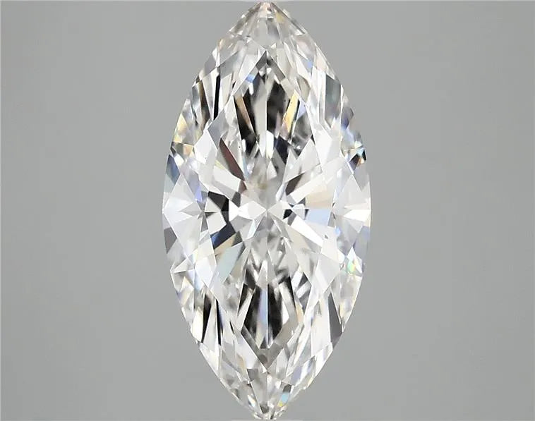 2.58ct Marquise Lab Grown Diamond (Colour F, Clarity VS1, IGI Certified)