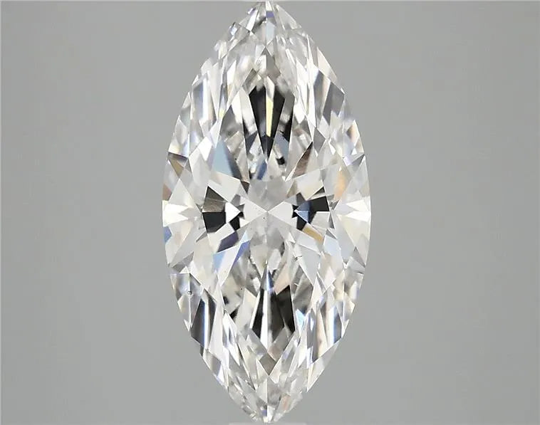 2.58ct Marquise Lab Grown Diamond (Colour F, Clarity VS2, IGI Certified)