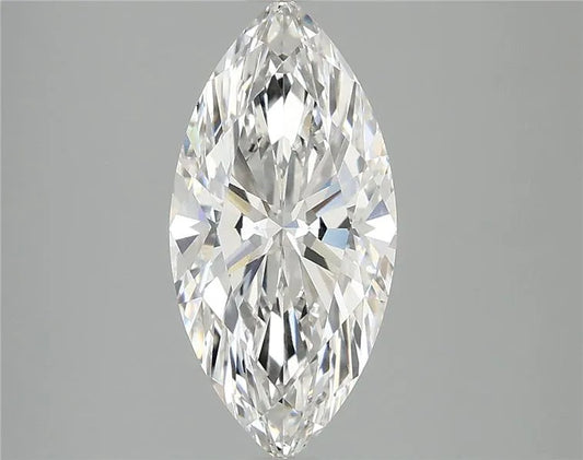 2.58ct Marquise Lab Grown Diamond (Colour F, Clarity VVS2, IGI Certified)