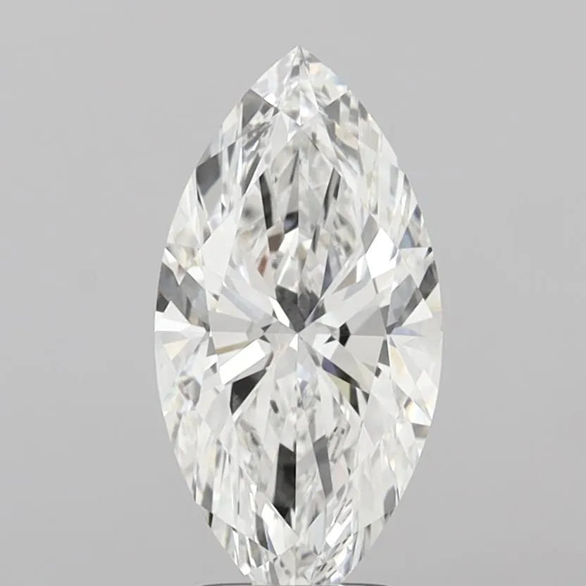 2.58ct Marquise Lab Grown Diamond (Colour F, Clarity VVS2, IGI Certified)