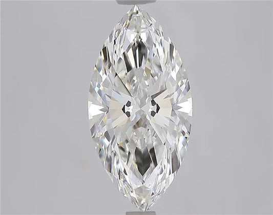 2.58ct Marquise Lab Grown Diamond (Colour G, Clarity VVS1, IGI Certified)