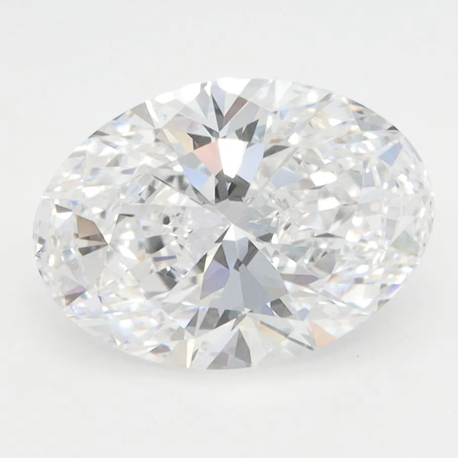 2.58ct Oval Lab Grown Diamond (Colour D, Clarity VVS2, GIA Certified)