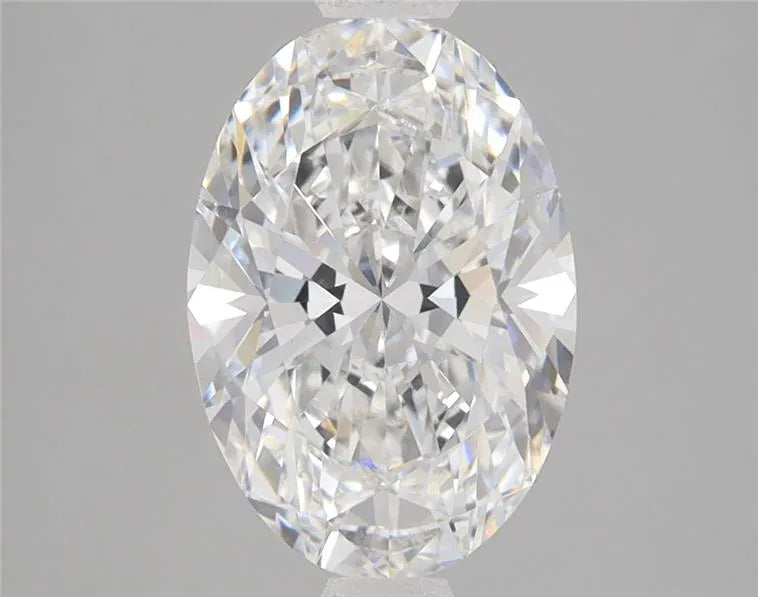 2.58ct Oval Lab Grown Diamond (Colour E, Clarity VS1, IGI Certified)