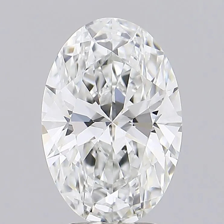 2.58ct Oval Lab Grown Diamond (Colour E, Clarity VVS1, Cut EX, IGI Certified)