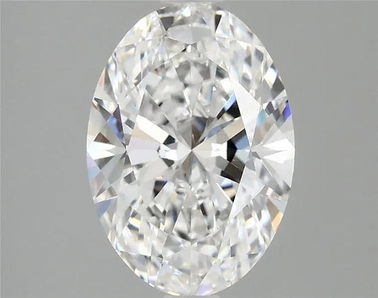 2.58ct Oval Lab Grown Diamond (Colour E, Clarity VVS2, IGI Certified)