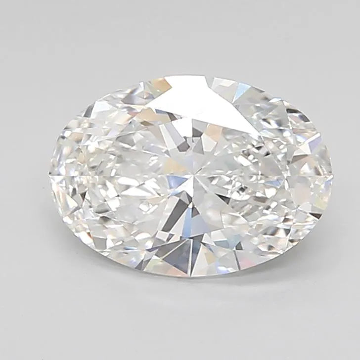 2.58ct Oval Lab Grown Diamond (Colour E, Clarity VVS2, IGI Certified)