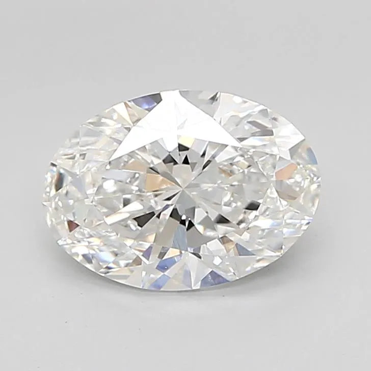 2.58ct Oval Lab Grown Diamond (Colour E, Clarity VVS2, IGI Certified)