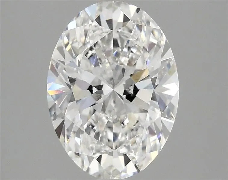 2.58ct Oval Lab Grown Diamond (Colour E, Clarity VVS2, IGI Certified)