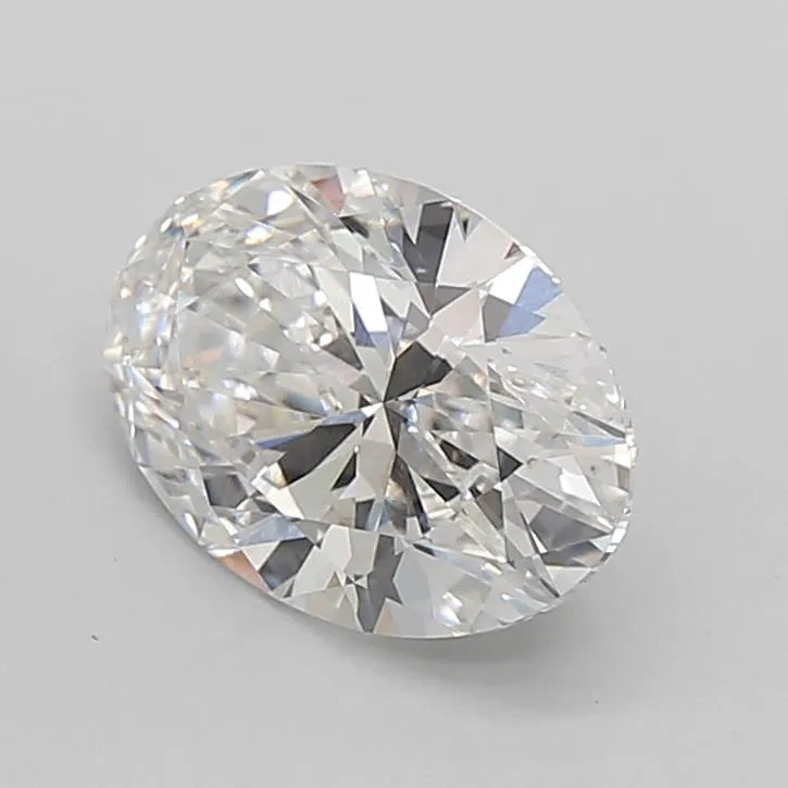 2.58ct Oval Lab Grown Diamond (Colour E, Clarity VVS2, IGI Certified)