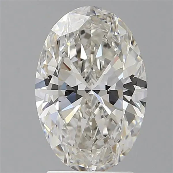 2.58ct Oval Lab Grown Diamond (Colour G, Clarity VVS2, IGI Certified)