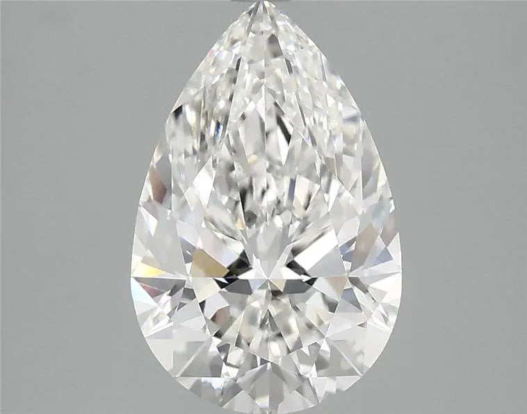 2.58ct Pear Lab Grown Diamond (Colour F, Clarity VS1, IGI Certified)