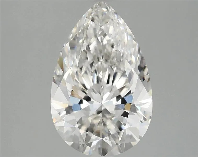 2.58ct Pear Lab Grown Diamond (Colour F, Clarity VS2, IGI Certified)