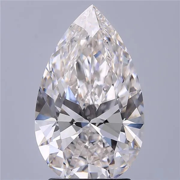 2.58ct Pear Lab Grown Diamond (Colour G, Clarity VVS2, IGI Certified)