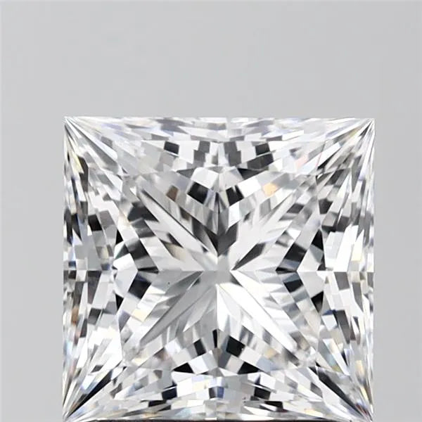 2.58ct Princess Lab Grown Diamond (Colour D, Clarity VS1, IGI Certified)