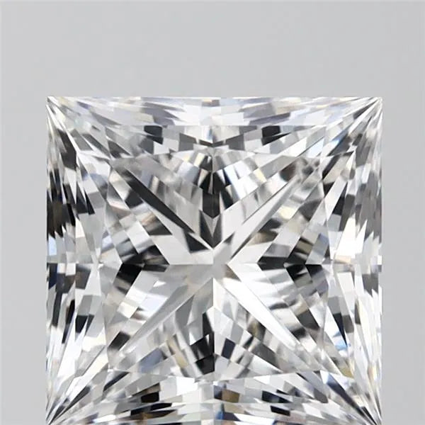 2.58ct Princess Lab Grown Diamond (Colour E, Clarity VVS1, IGI Certified)