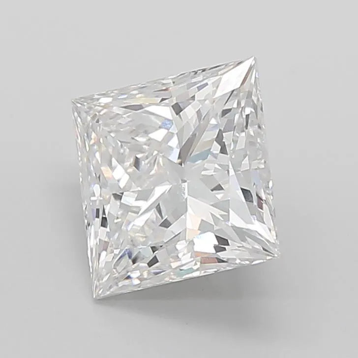 2.58ct Princess Lab Grown Diamond (Colour E, Clarity VVS2, IGI Certified)